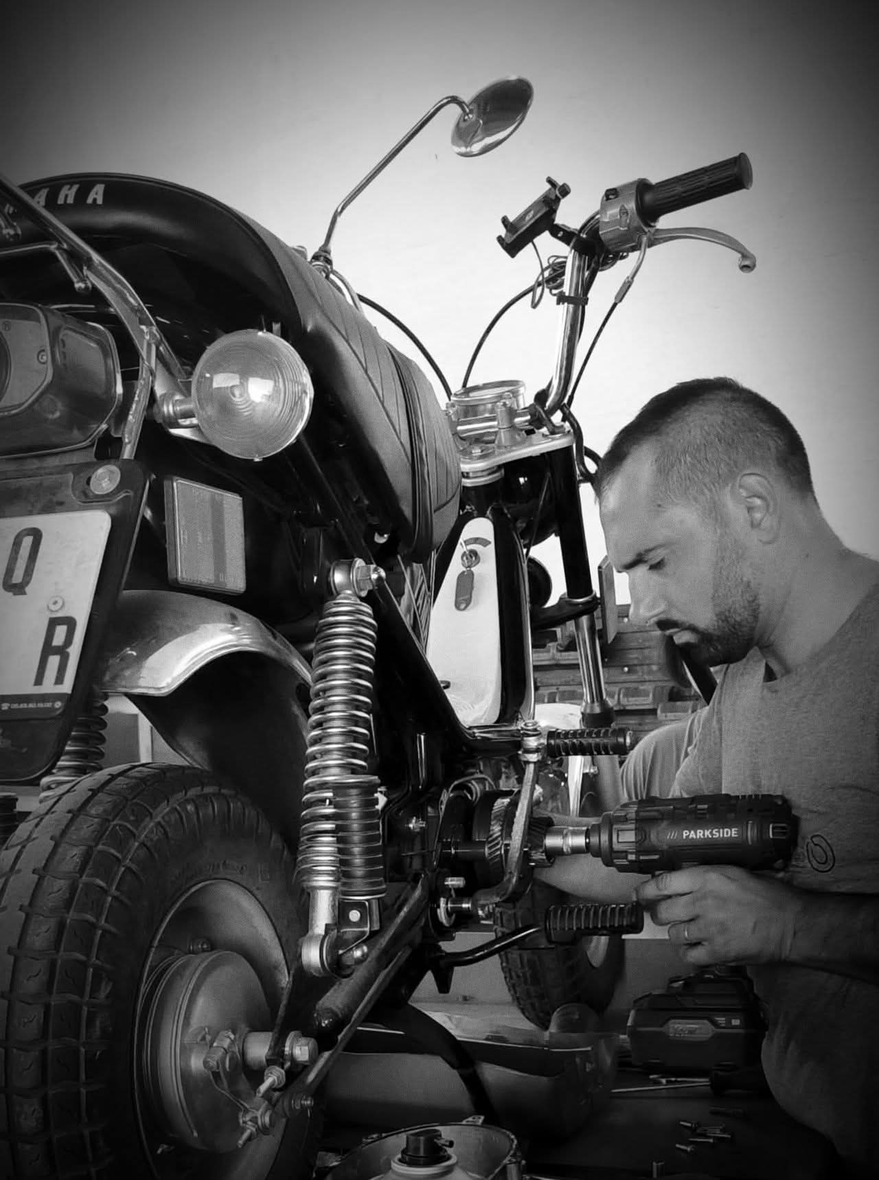 Diagnostic et reparation dans l'atelier C.S MOTO